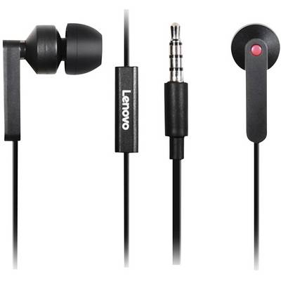 Lenovo 4XD0J65079 In-ear headset Corded (1075100) Stereo Black PC-0