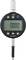 Digital measuring device with display, showing '0.000 mm'. There are buttons for preset, data, absolute setting, and on/off.