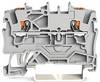 WAGO 2201-1201 Continuity 4.20 mm Push-in connector Grey 100 pc(s)