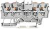 WAGO 2201-1401 Continuity 4.20 mm Push-in connector Grey 100 pc(s)