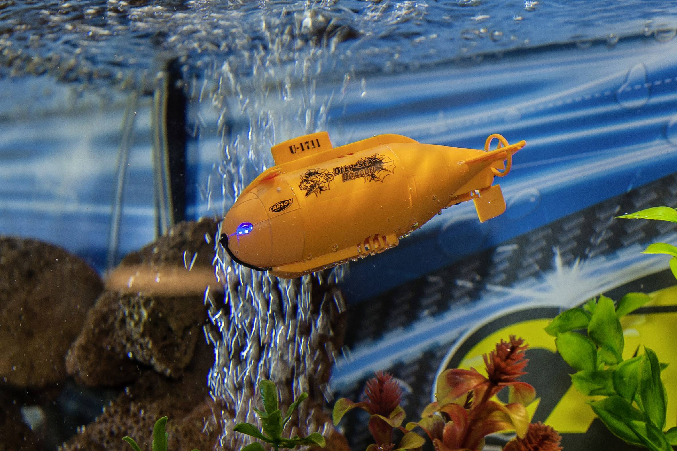 Carson RC Sport XS Deep Sea Dragon RC model submarine for beginners 100