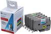 G&G 5-piece set Tape colour: White, Red, Green, Yellow, Blue Font colour: Black 12 mm 8 m