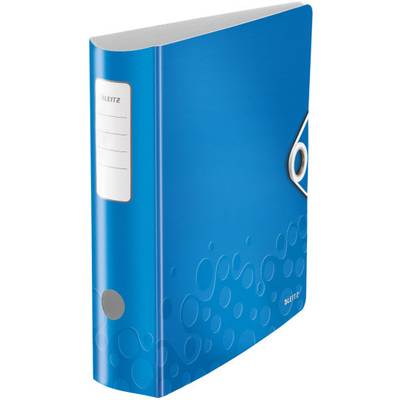 Leitz Folder 1106 Active WOW A4 Spine width: 82 mm Ice blue (metallic)  2 brackets 1106-00-36