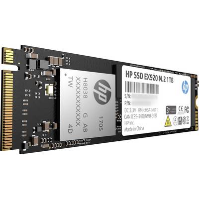 HP EX920 1 TB NVMe/PCIe M.2 internal SSD  M.2 NVMe PCIe 3.0 x4 Retail 2YY47AA#ABB
