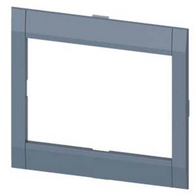 Grey rectangular frame model with an empty interior. Edges are slightly bevelled.