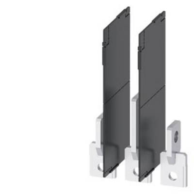 Two black RAM memory modules positioned vertically side by side on a white mounting bracket, against a white background.