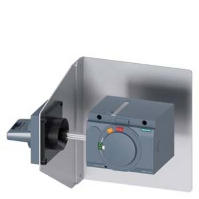 A switch with a rotary knob, mounted on a metal plate, shows different positions for On/Off and other settings.