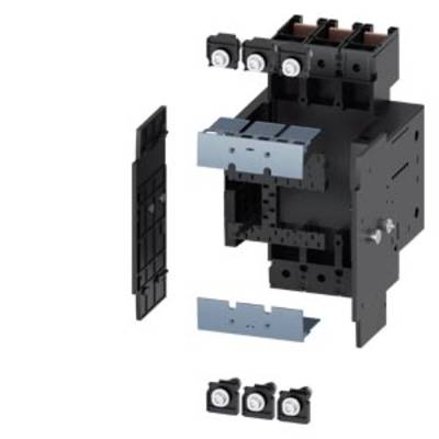 Electrical switchboard with removable components, including fuses and conductors, to illustrate the technical construction.
