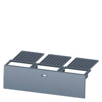 A grey, rectangular bicycle rack with three pre-formed supports angled to provide support for bicycles.