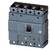 A four-pole circuit breaker with a toggle switch in the centre. Used for electrical protection of electrical circuits.