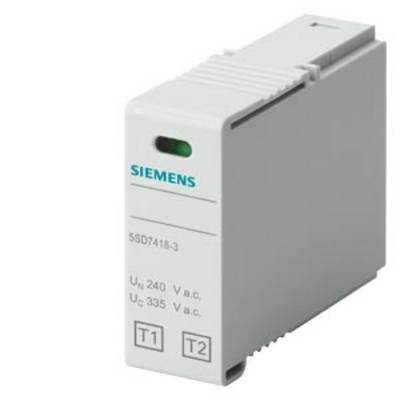 A Siemens electronic device with model number 55D7418-3, suitable for voltages of UN 240 V AC and UC 335 V DC.