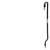 A long, curved metal rod with angled ends against a white background. No other elements visible.