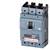 A three-pole circuit breaker with Siemens logo, suitable for controlling and protecting electrical installations.