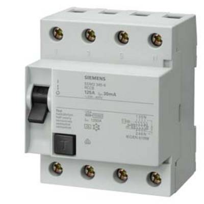 Siemens 5SM3445-6 RCCB A 125 A 0.1 A 400 V-0