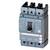 A Siemens power circuit breaker, three-pole, with a black switch and technical labelling, is suitable for industrial use.