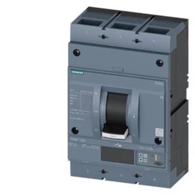'Siemens circuit breaker', an electrical protection device in a rectangular shape made of grey material; two switches on the front panel.