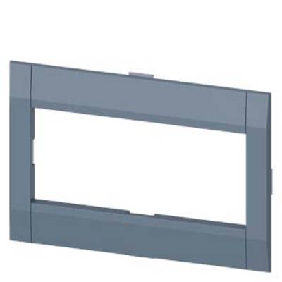 A rectangular, grey frame structure, open in the middle. Suitable for mounting around a display or screen.