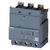 'Siemens Residual Current Circuit Breaker (RCCB), 16kA, 63A/30mA, for electrical protection circuits with three connection points and mounting bracket.'