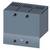 Grey electrical component with ventilation slots at the top and four visible connections.