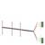 Antenna with multiple elements on the left, connected via cables on the right to two electrical boards with terminals. Technical diagram.