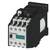 A Siemens contactor with screw terminals, model '3TH42', in a black and white housing, for controlling electrical machinery.