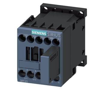 'Siemens electrical contactor, SIRIUS 3RT2016 model, suitable for industrial applications for controlling electrical equipment.'