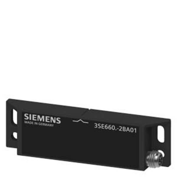 <br> Siemens<br> Magnetic switch<br> Magnetic<br> 3SE6604-2BA01<br> 3SE66042BA01<br> <br> <br> <br> (L x W x H) 88 x 25 x 13 mm<br> <br>
