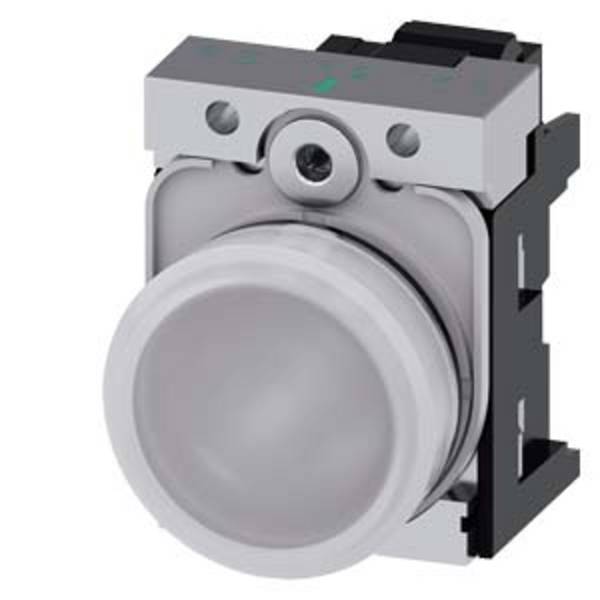 Siemens 3SU1152-6AA60-3AA0 Illuminated alerter  + LED  24 V DC/AC 1 pc(s)