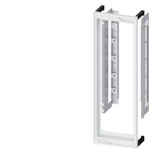 Light grey door frame for control cabinets, mountable, modular design, without door. Suitable for industrial applications.