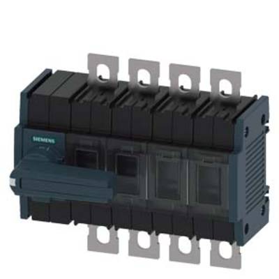A multi-pole circuit breaker from Siemens with multiple terminal connections, suitable for electrical control cabinets.