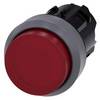Siemens 3SU1031-0BB20-0AA0 Illuminated push button (Ø x H) 29.5 mm x 29.5 mm IP66, IP67, IP69/IP69K 1 pc(s)