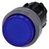 Siemens 3SU1031-0BB50-0AA0 Illuminated push button (Ø x H) 29.5 mm x 29.5 mm IP66, IP67, IP69/IP69K 1 pc(s)