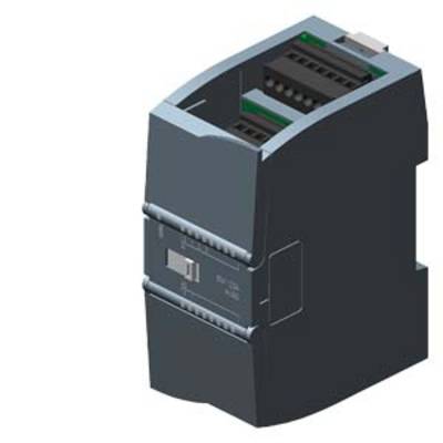 A black, rectangular electrical device with multiple connection slots on top, likely a module or adapter.