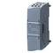 Grey Siemens industrial component, rectangular with ventilation slots at the top, printed with 'CM 1243-5'.