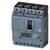 A Siemens circuit breaker of type 3VA2, with four connections on top. It is grey and is used in electrical installations.