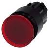 Siemens 3SU10011AA200AA0 3SU1001-1AA20-0AA0 Mushroom head pushbutton (Ø x H) 30 mm x 30 mm IP66, IP67, IP69/IP69K 1 pc(s)