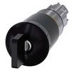 Siemens 3SU10501HU100AA0 3SU1050-1HU10-0AA0 Mushroom head pushbutton Black 1 pc(s)