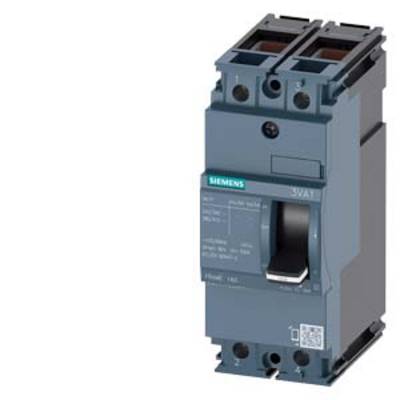 A grey Siemens circuit breaker with blue labelling, suitable for industrial electrical applications.