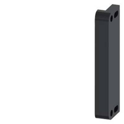 A rectangular, black component with holes at the corners for mounting.