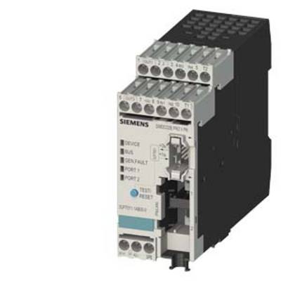 Siemens Industrial Ethernet Switch, compact, with multiple ports and LED status indicators, suitable for factory environments.