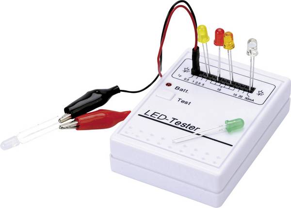 H-Tronic  LED tester 9 V DC  Suitable for LED (wired), SMD LED