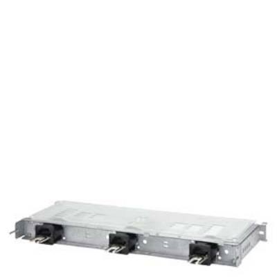 A rectangular, silver metal enclosure with multiple terminal connections on the front. It is an electrical component.