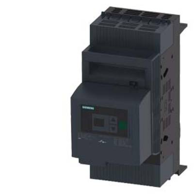 A black electronic frequency converter from Siemens with ventilation slots on top and a display device at the front.