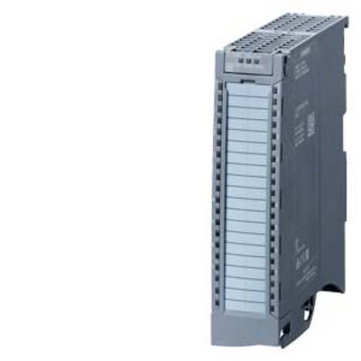 Grey electronic module with a vertical ventilation grille in the centre, typical of industrial automation systems.