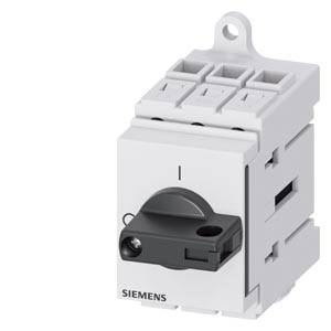 Circuit breakers Black 3-pin 16 mm² 63 A 690 V AC Siemens 3LD34300TK11