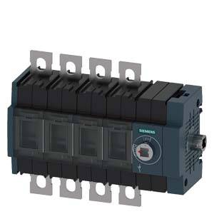 An electrical power switch with multiple switching stages, suitable for industrial applications. Mounting options are visible.