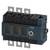 A compact, multi-pole electrical power switch by Siemens, suitable for industrial applications, with a side rotary controller.