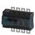 A black and blue Siemens electrical switch with multiple clips at the top and bottom, suitable for industrial applications.