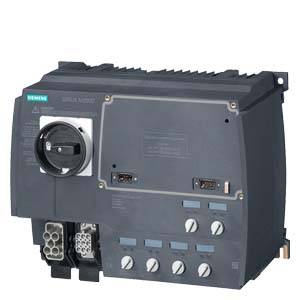 An electronic switchboard module with various connections and a rotary switch, used in industrial control systems.