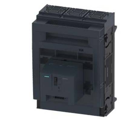 An electrical circuit breaker in a dark colour. It has a robust housing and is used to protect electrical circuits.